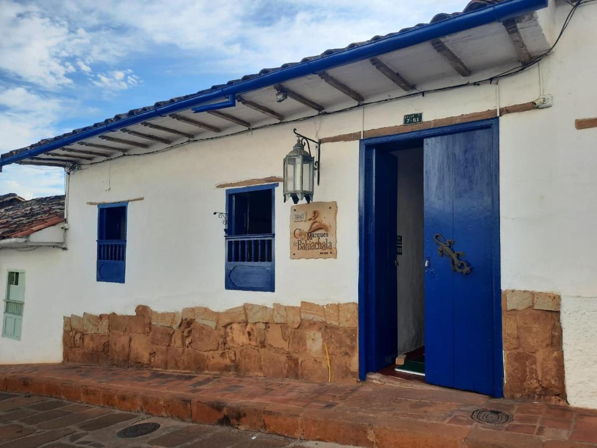 Hotel Casa Del Marquez De Bahichala Barichara Kültér fotó