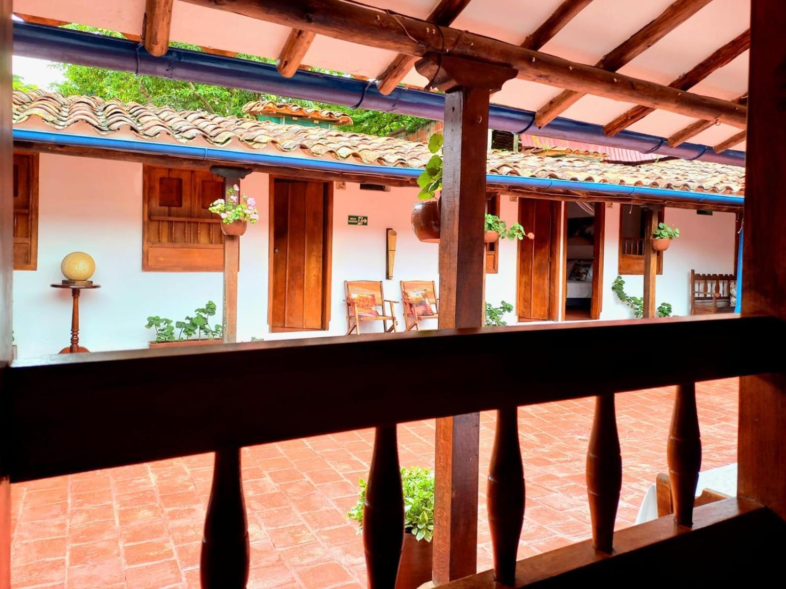 Hotel Casa Del Marquez De Bahichala Barichara Kültér fotó